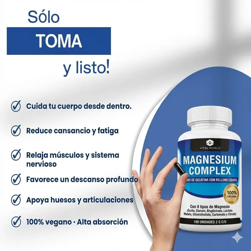 MAGNESIO COMPLEX 8 EN 1